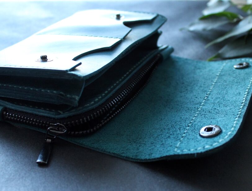 Small wallet Teal
