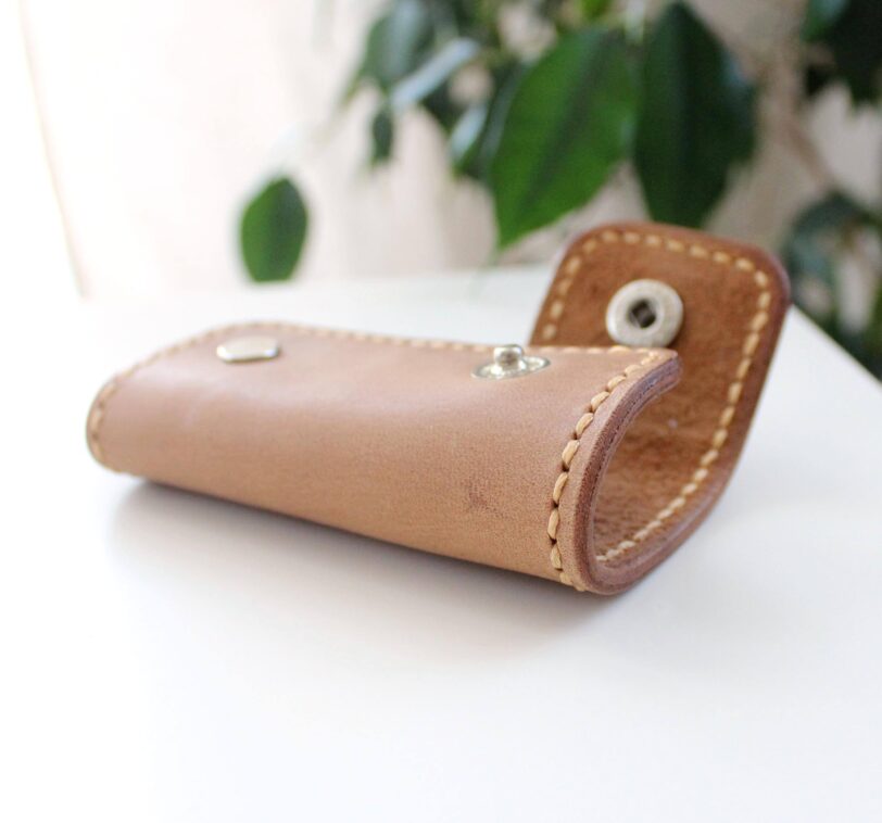 Key leather pouch