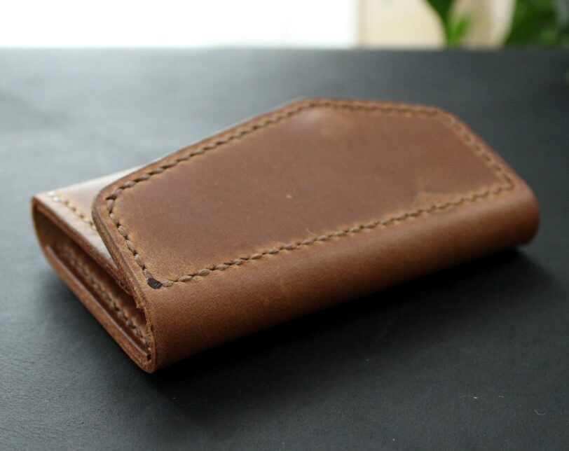 Keychain wallet Brown
