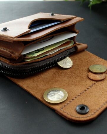Small wallet Brown