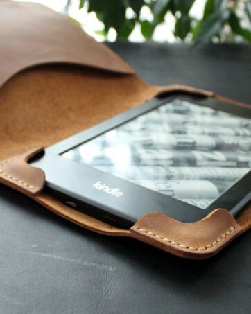 Kindle Paperwhite case Brown