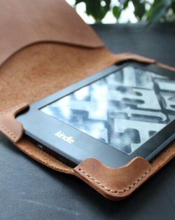 Kindle Paperwhite case Light Brown