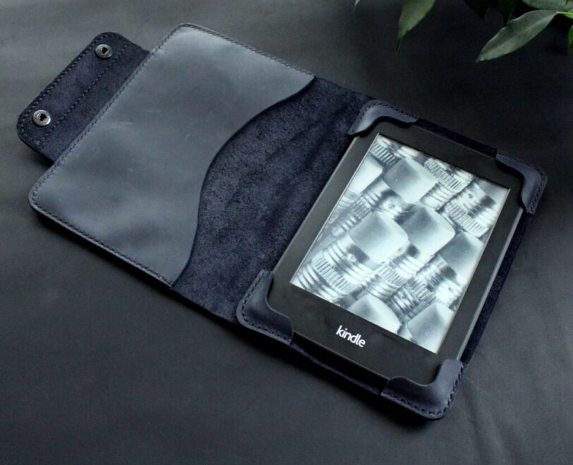 Kindle Paperwhite case dark blue