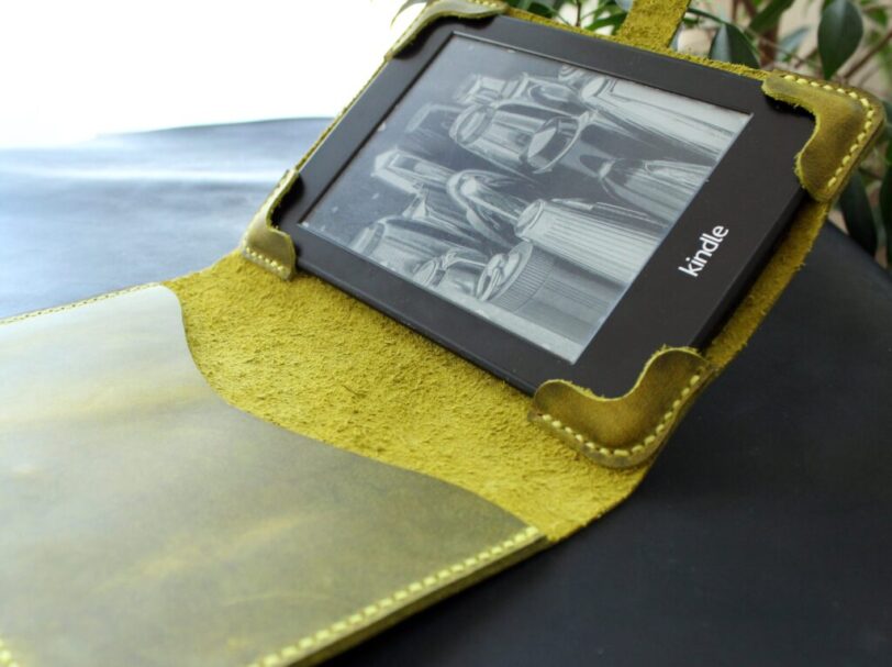Kindle Paperwhite case lime
