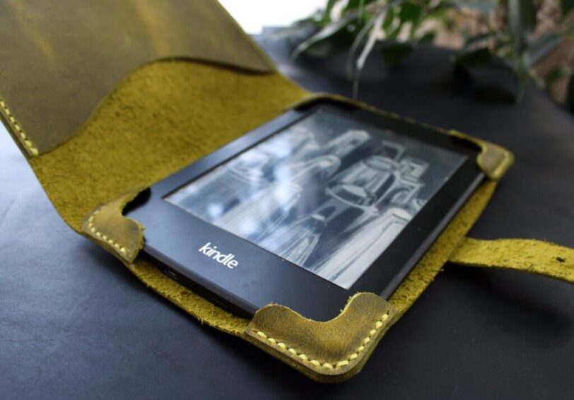 Kindle Paperwhite case lime