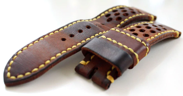 Crazy horse leather watch straps