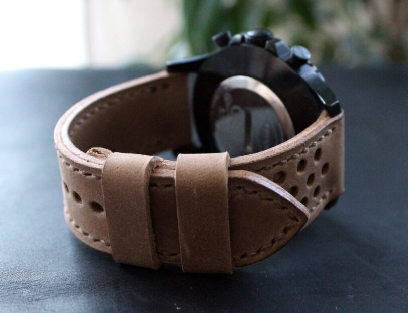 Watch strap sand perforated