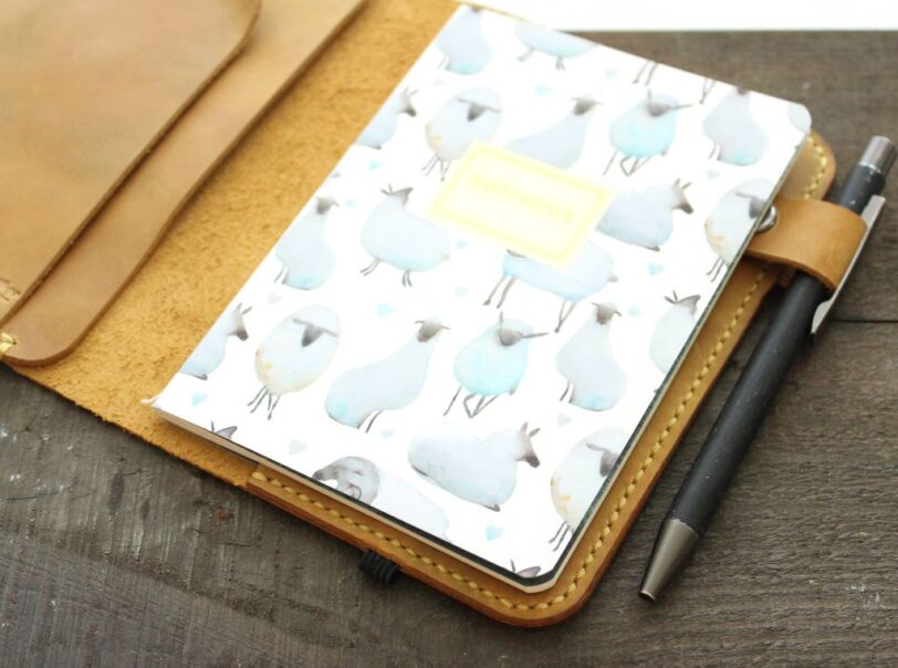 A6 notebook cover
